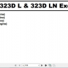 卡特CAT 323D 323D L 323D LN 零件图册配件手册